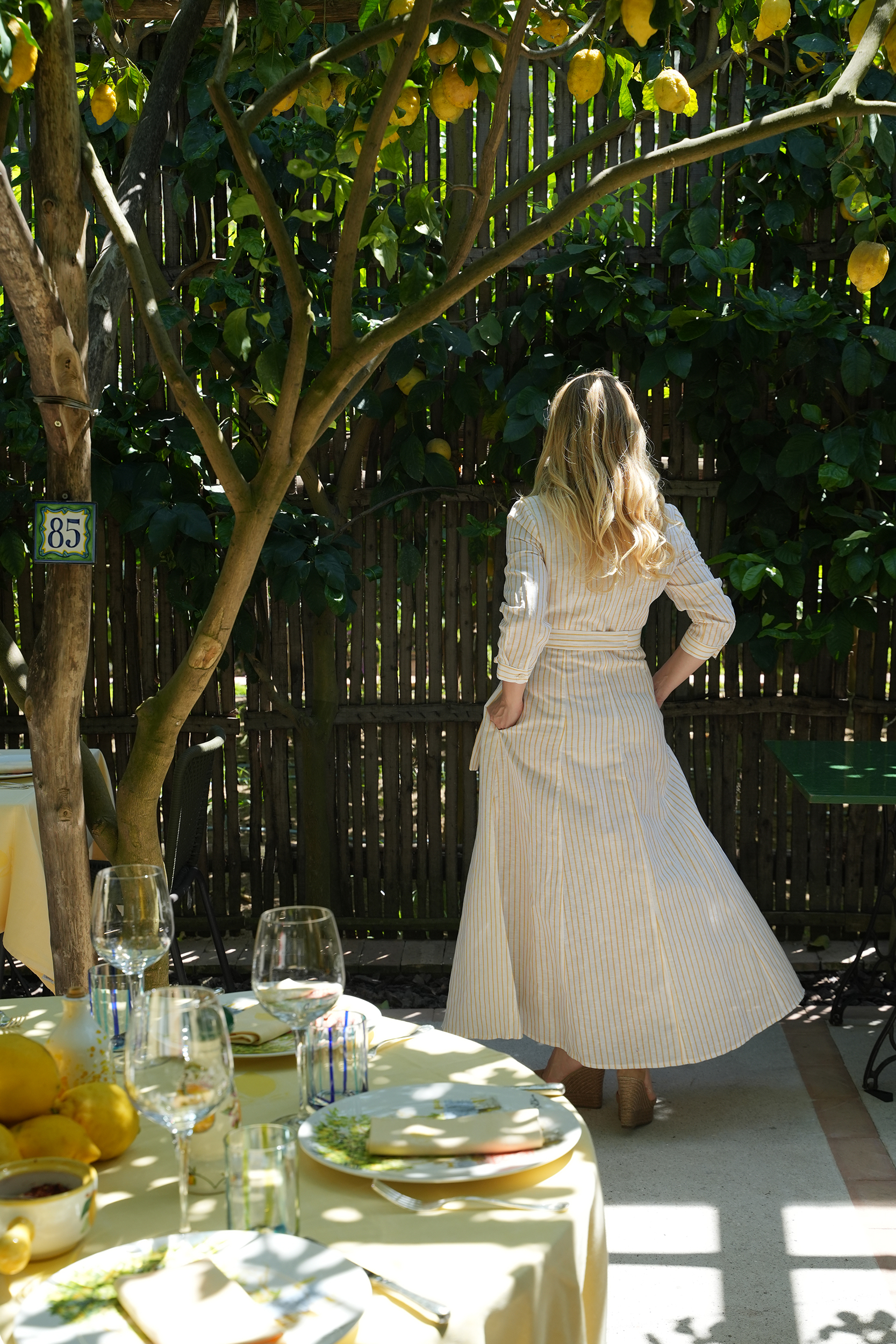 yellow-stripe-linen-shirt-woman-dress-3